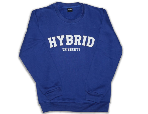 Hybrid University Crewneck (Blue)