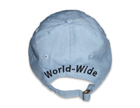 World-Wide Dad Hat (Baby Blue)